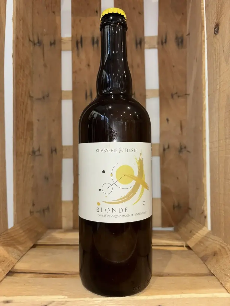 CELESTE - Bière BIO - Blonde 75cl