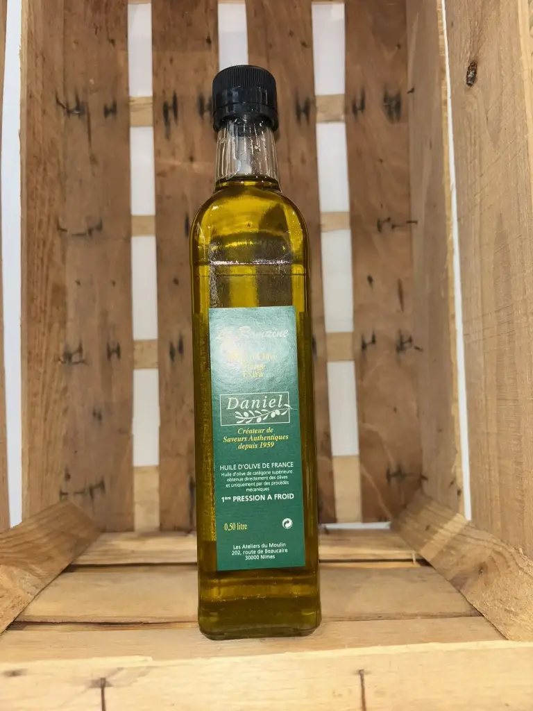 MOULIN - Huile - Huile d'olive verte 50cl