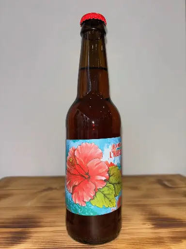 CASA'BIERE - Bière BIO - Blanche Hibiscus 33cl